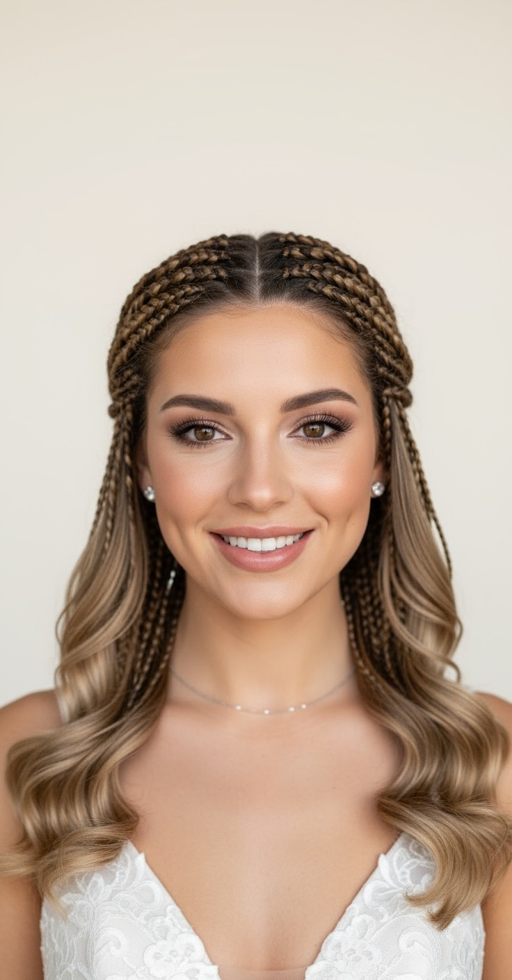 After Box Braids With Curls